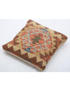 Pillows 1' 5" X 1' 5" Hand-Woven Wool Pillow 1' 5" X 1' 5" (43 X 43) / Multi / Multi