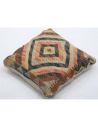 Pillows 1' 5" X 1' 5" Hand-Woven Wool Pillow 1' 5" X 1' 5" (43 X 43) / Multi / Multi