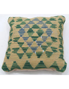 Pillows 1' 5" X 1' 5" Hand-Woven Wool Pillow 1' 5" X 1' 5" (43 X 43) / Multi / Multi