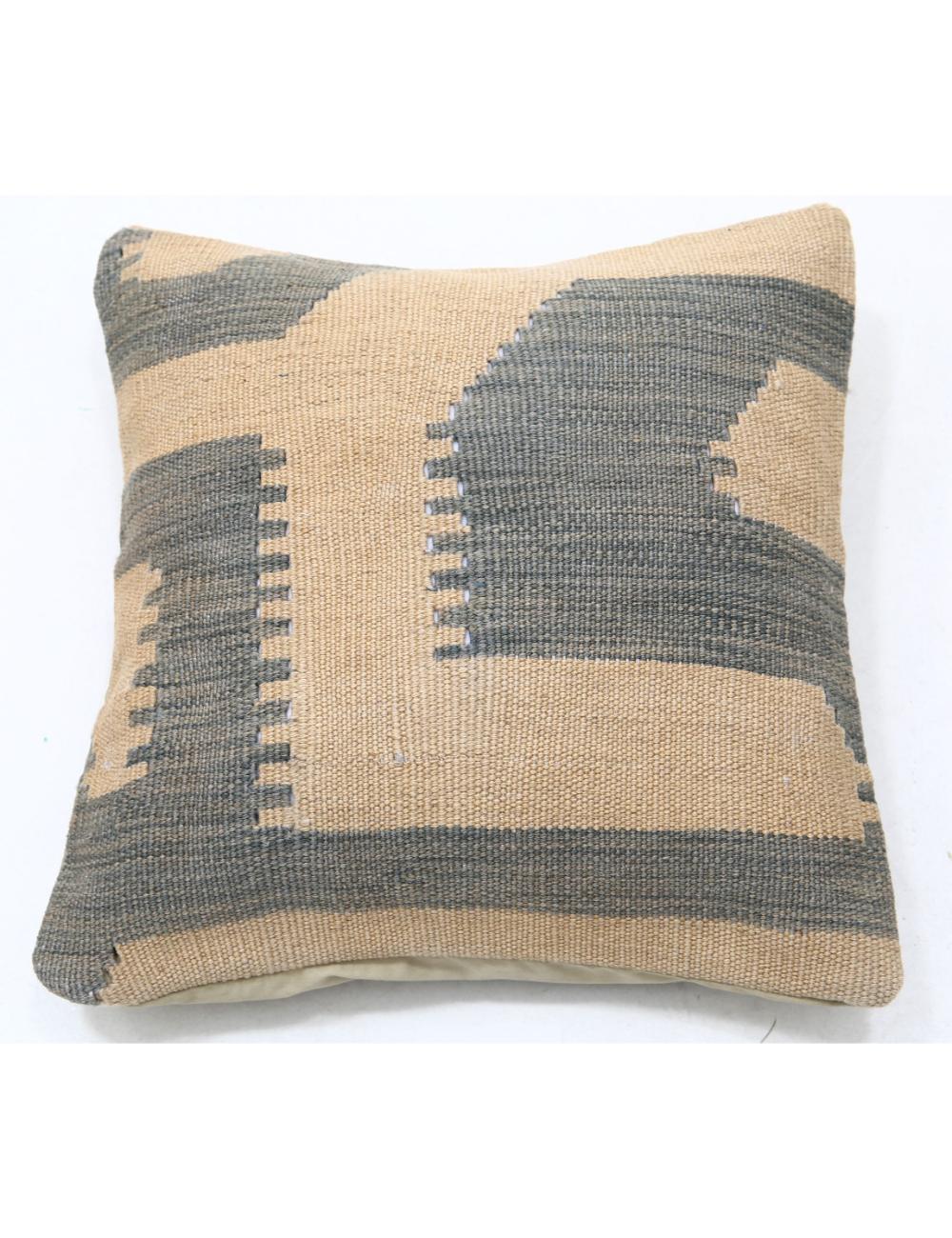 Pillows 1' 5" X 1' 5" Hand-Woven Wool Pillow 1' 5" X 1' 5" (43 X 43) / Multi / Multi