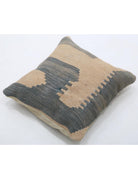 Pillows 1' 5" X 1' 5" Hand-Woven Wool Pillow 1' 5" X 1' 5" (43 X 43) / Multi / Multi