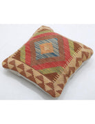 Pillows 1' 5" X 1' 5" Hand-Woven Wool Pillow 1' 5" X 1' 5" (43 X 43) / Multi / Multi