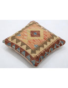 Pillows 1' 5" X 1' 5" Hand-Woven Wool Pillow 1' 5" X 1' 5" (43 X 43) / Multi / Multi