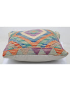Pillows 1' 5" X 1' 5" Hand-Woven Wool Pillow 1' 5" X 1' 5" (43 X 43) / Multi / Multi