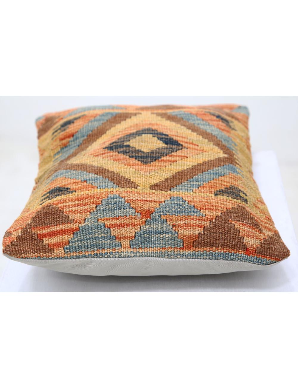 Pillows 1' 0" X 1' 5" Hand-Woven Wool Pillow 1' 0" X 1' 5" (30 X 43) / Multi / Multi