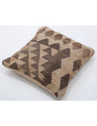 Pillows 1' 5" X 1' 5" Hand-Woven Wool Pillow 1' 5" X 1' 5" (43 X 43) / Multi / Multi