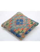 Pillows 1' 5" X 1' 5" Hand-Woven Wool Pillow 1' 5" X 1' 5" (43 X 43) / Multi / Multi