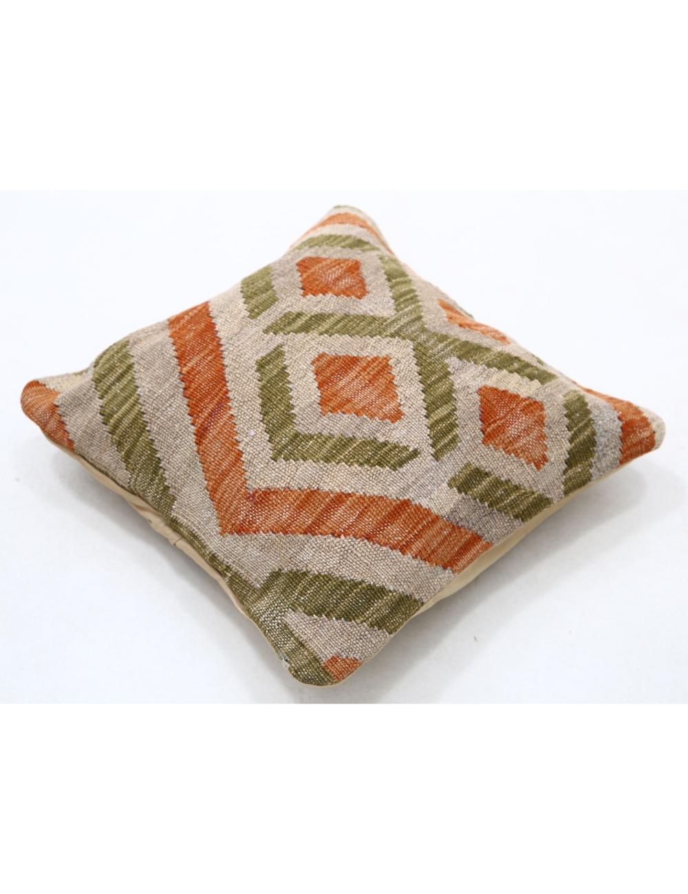 Pillows 1' 5" X 1' 5" Hand-Woven Wool Pillow 1' 5" X 1' 5" (43 X 43) / Multi / Multi