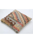 Pillows 1' 5" X 1' 5" Hand-Woven Wool Pillow 1' 5" X 1' 5" (43 X 43) / Multi / Multi