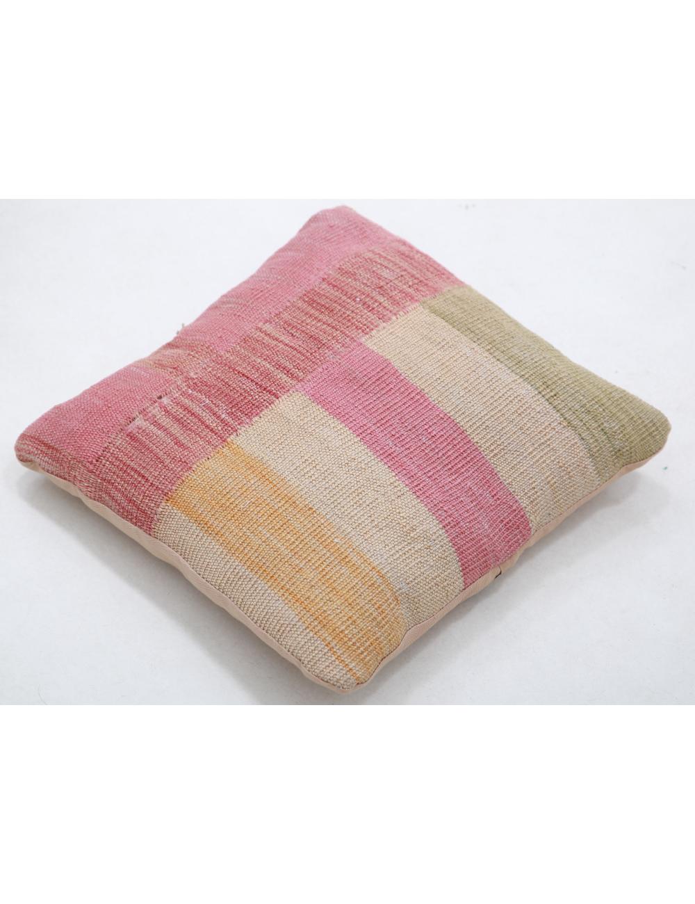 Pillows 1' 5" X 1' 5" Hand-Woven Wool Pillow 1' 5" X 1' 5" (43 X 43) / Multi / Multi
