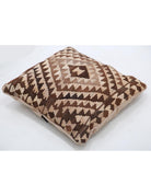 Pillows 1' 5" X 1' 5" Hand-Woven Wool Pillow 1' 5" X 1' 5" (43 X 43) / Multi / Multi