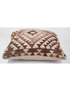 Pillows 1' 5" X 1' 5" Hand-Woven Wool Pillow 1' 5" X 1' 5" (43 X 43) / Multi / Multi