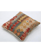 Pillows 1' 5" X 1' 5" Hand-Woven Wool Pillow 1' 5" X 1' 5" (43 X 43) / Multi / Multi