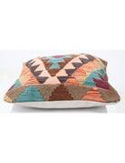 Pillows 1' 5" X 1' 5" Hand-Woven Wool Pillow 1' 5" X 1' 5" (43 X 43) / Multi / Multi