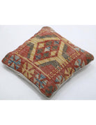 Pillows 1' 5" X 1' 5" Hand-Woven Wool Pillow 1' 5" X 1' 5" (43 X 43) / Multi / Multi