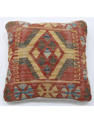 Pillows 1' 5" X 1' 5" Hand-Woven Wool Pillow 1' 5" X 1' 5" (43 X 43) / Multi / Multi