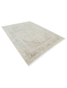 Mashad 8' 0" X 11' 0" Hand-Knotted Wool Rug 8' 0" X 11' 0" (244 X 335) / Ivory / Grey