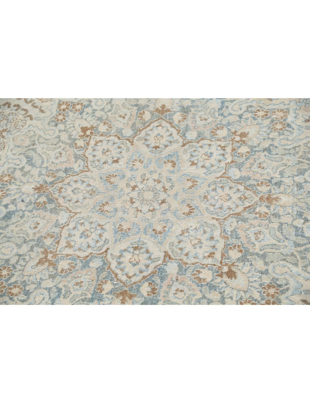 Mashad 8' 0" X 11' 0" Hand-Knotted Wool Rug 8' 0" X 11' 0" (244 X 335) / Ivory / Grey