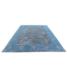 Onyx 8'9'' X 11'7'' Hand-Knotted Wool Rug 8'9'' x 11'7'' (263 X 348) / Blue / Lilac