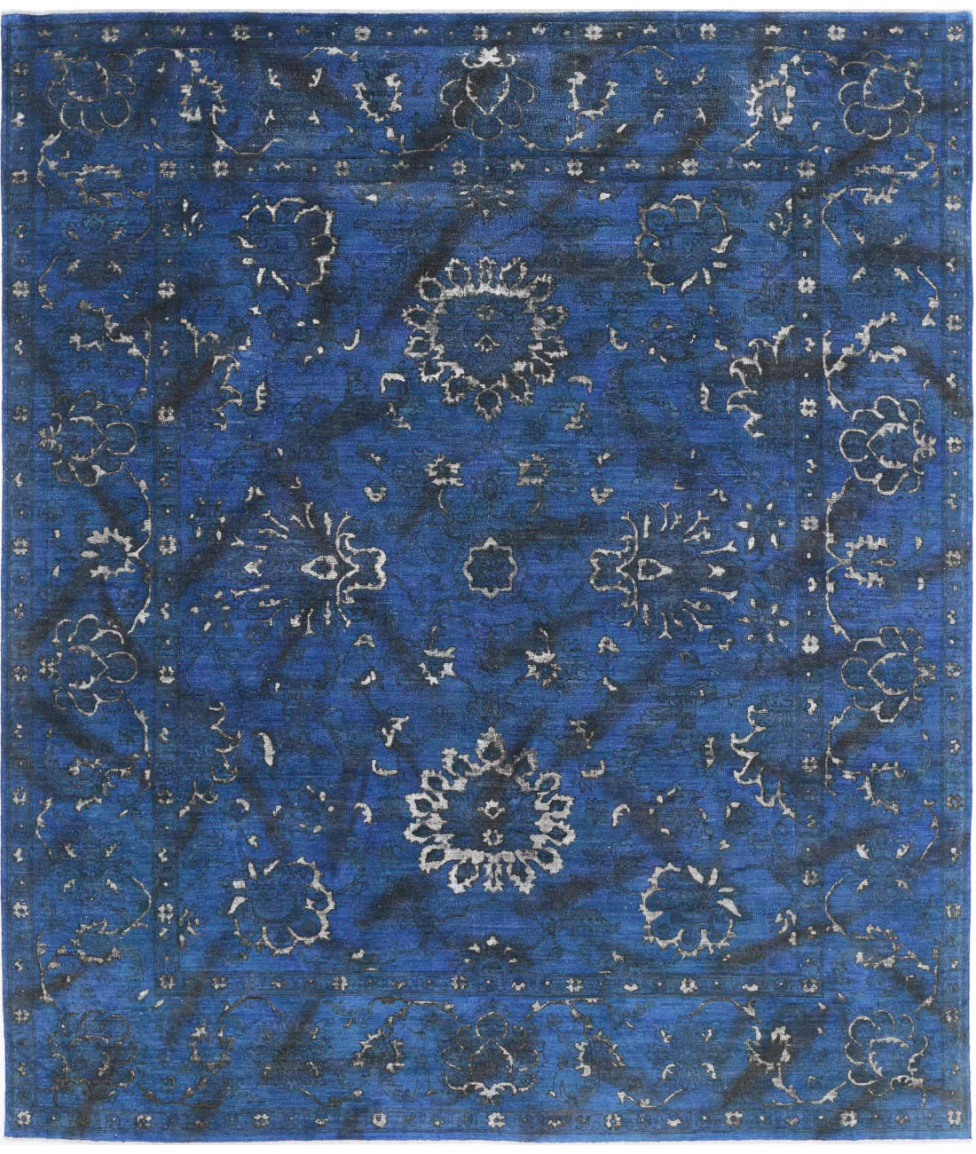 Onyx 9'7'' X 11'2'' Hand-Knotted Wool Rug 9'7'' x 11'2'' (288 X 335) / Blue / N/A