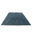 Onyx 7'11'' X 9'11'' Hand-Knotted Wool Rug 7'11'' x 9'11'' (238 X 298) / Blue / Blue