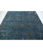 Onyx 7'11'' X 9'11'' Hand-Knotted Wool Rug 7'11'' x 9'11'' (238 X 298) / Blue / Blue