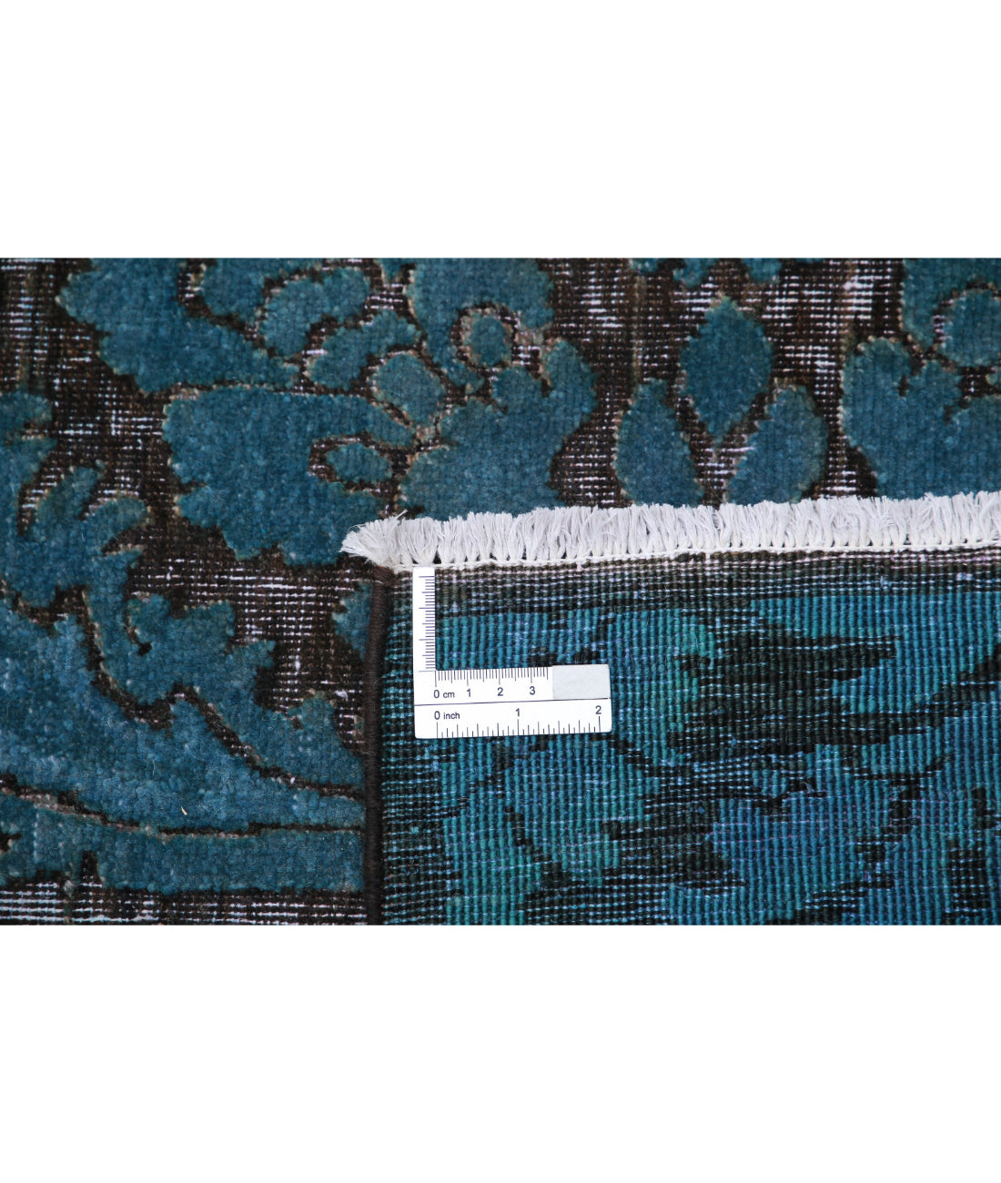 Onyx 7'11'' X 9'11'' Hand-Knotted Wool Rug 7'11'' x 9'11'' (238 X 298) / Blue / Blue