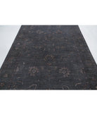 Onyx 6'3'' X 10'1'' Hand-Knotted Wool Rug 6'3'' x 10'1'' (188 X 303) / Grey / Grey