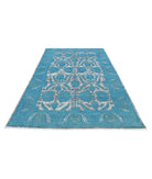 Onyx 5'10'' X 10'2'' Hand-Knotted Wool Rug 5'10'' x 10'2'' (175 X 305) / Blue / N/A