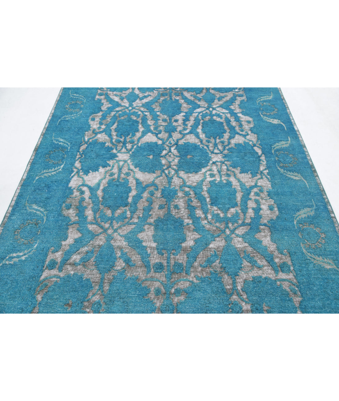 Onyx 5'10'' X 10'2'' Hand-Knotted Wool Rug 5'10'' x 10'2'' (175 X 305) / Blue / N/A