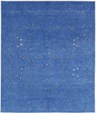 Onyx 8'0'' X 9'7'' Hand-Knotted Wool Rug 8'0'' x 9'7'' (240 X 288) / Blue / Blue