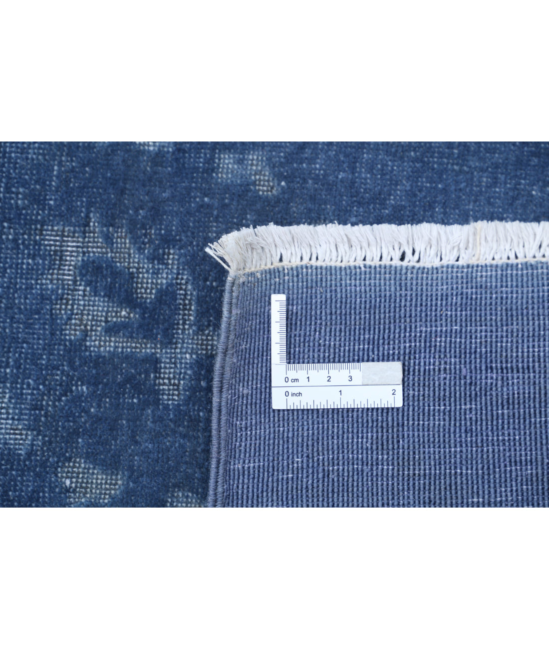 Onyx 8'7'' X 11'9'' Hand-Knotted Wool Rug 8'7'' x 11'9'' (258 X 353) / Blue / N/A