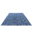 Onyx 8'1'' X 10'2'' Hand-Knotted Wool Rug 8'1'' x 10'2'' (243 X 305) / Blue / Charcoal