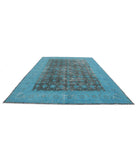 Onyx 9'11'' X 14'10'' Hand-Knotted Wool Rug 9'11'' x 14'10'' (298 X 445) / Teal / N/A