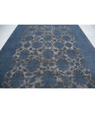 Onyx 9'2'' X 11'7'' Hand-Knotted Wool Rug 9'2'' x 11'7'' (275 X 348) / Blue / Grey