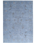 Onyx 6'11'' X 9'9'' Hand-Knotted Wool Rug 6'11'' x 9'9'' (208 X 293) / Grey / Grey