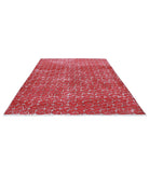 Onyx 7'9'' X 9'10'' Hand-Knotted Wool Rug 7'9'' x 9'10'' (233 X 295) / Red / Red