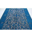 Onyx 6'10'' X 9'6'' Hand-Knotted Wool Rug 6'10'' x 9'6'' (205 X 285) / Teal / Teal