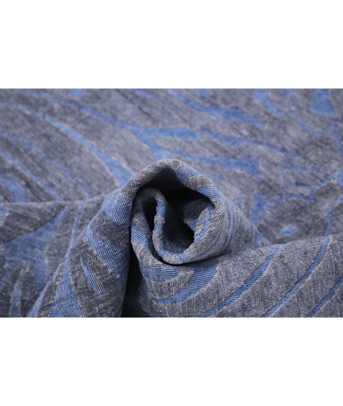 Onyx 6'1'' X 8'5'' Hand-Knotted Wool Rug 6'1'' x 8'5'' (183 X 253) / Grey / Blue