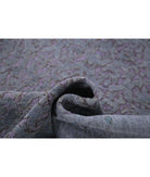 Onyx 5'10'' X 8'5'' Hand-Knotted Wool Rug 5'10'' x 8'5'' (175 X 253) / Grey / Purple