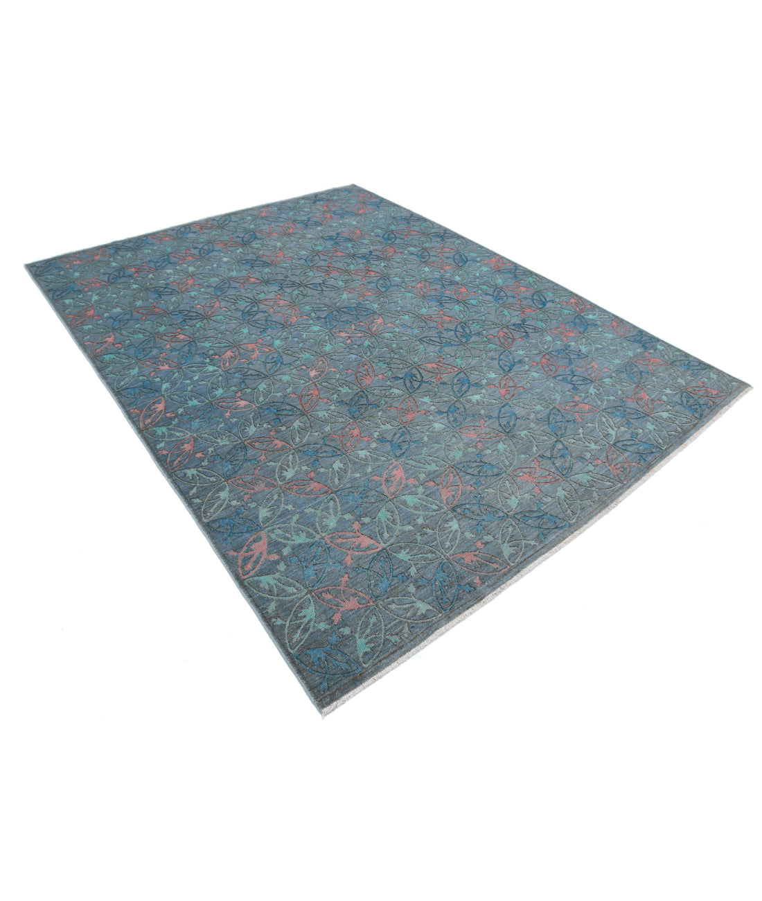 Onyx 6'10'' X 9'0'' Hand-Knotted Wool Rug 6'10'' x 9'0'' (205 X 270) / Blue / N/A