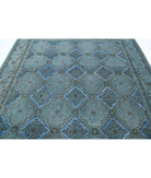 Onyx 7'11'' X 9'7'' Hand-Knotted Wool Rug 7'11'' x 9'7'' (238 X 288) / Grey / Blue