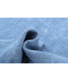 Overdye 8'8'' X 12'0'' Hand-Knotted Wool Rug 8'8'' x 12'0'' (260 X 360) / Blue / N/A