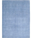 Overdye 8'8'' X 12'0'' Hand-Knotted Wool Rug 8'8'' x 12'0'' (260 X 360) / Blue / N/A