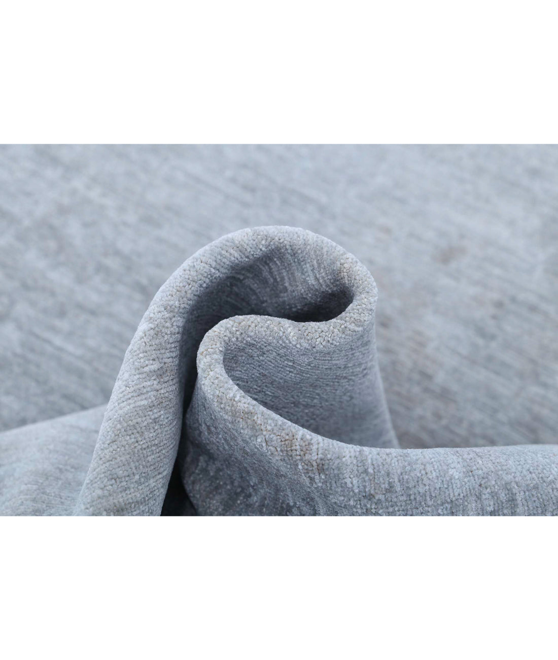 Overdye 4'11'' X 6'3'' Hand-Knotted Wool Rug 4'11'' x 6'3'' (148 X 188) / Grey / Grey