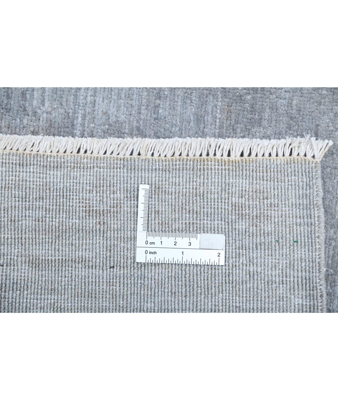 Overdye 4'11'' X 6'3'' Hand-Knotted Wool Rug 4'11'' x 6'3'' (148 X 188) / Grey / Grey
