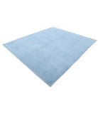 Overdye 8'1'' X 9'8'' Hand-Knotted Wool Rug 8'1'' x 9'8'' (243 X 290) / Blue / N/A