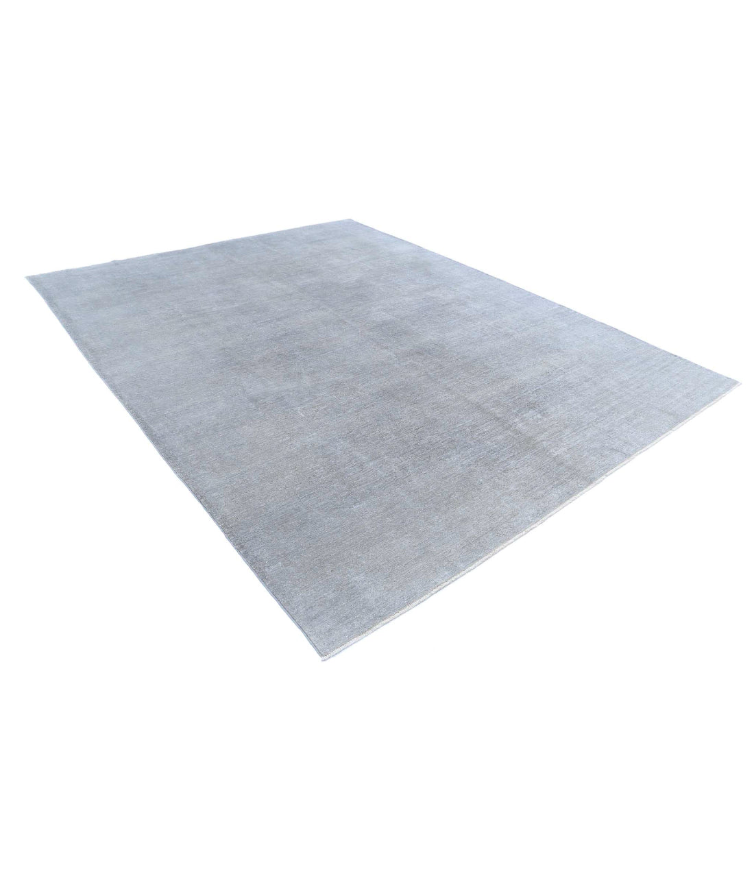 Overdye 8'11'' X 11'4'' Hand-Knotted Wool Rug 8'11'' x 11'4'' (268 X 340) / Grey / N/A