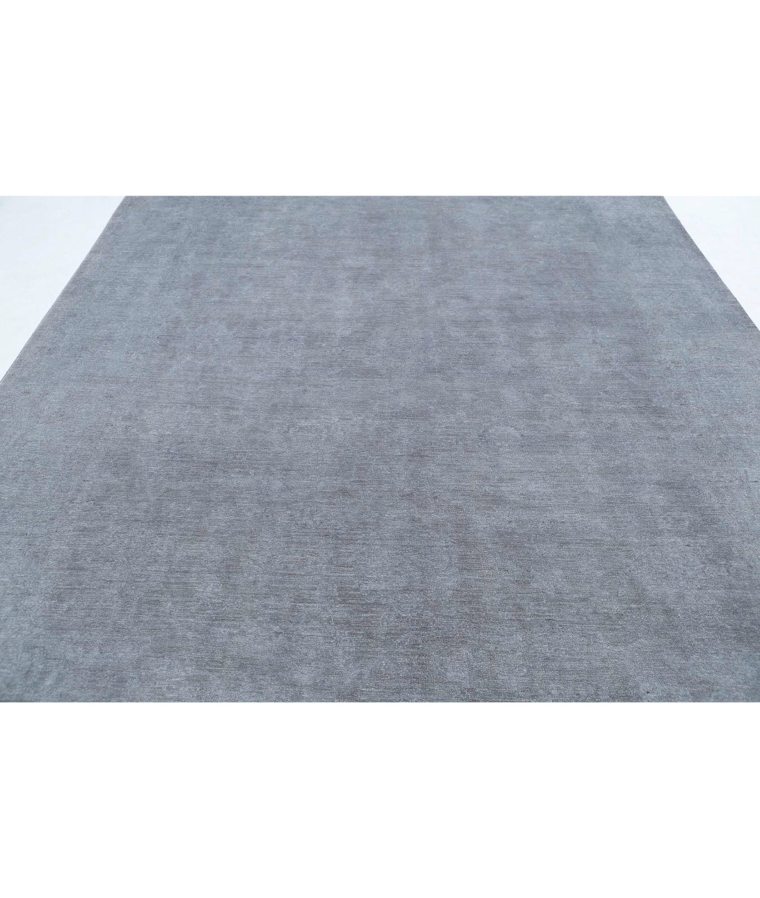 Overdye 8'8'' X 11'5'' Hand-Knotted Wool Rug 8'8'' x 11'5'' (260 X 343) / Grey / Grey
