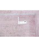 Overdye 9'11'' X 13'6'' Hand-Knotted Wool Rug 9'11'' x 13'6'' (298 X 405) / Pink / Pink